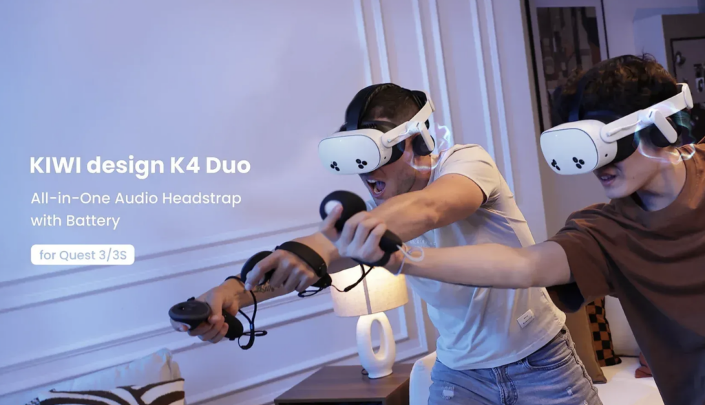 KIWI K4 Duo — новый аксессуар для Quest 3 и 3S*