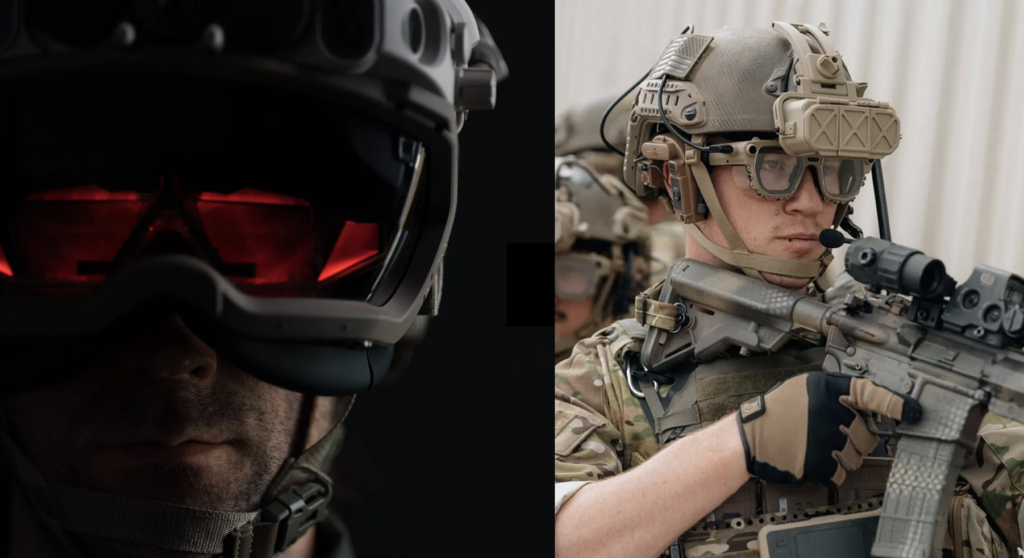 Армия США тестирует AR-устройства нового поколения: шлем от Anduril+Meta* и очки от Rivet