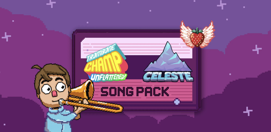 Trombone Champ: Unflattened получает официальный кроссовер с инди-хитом Celeste