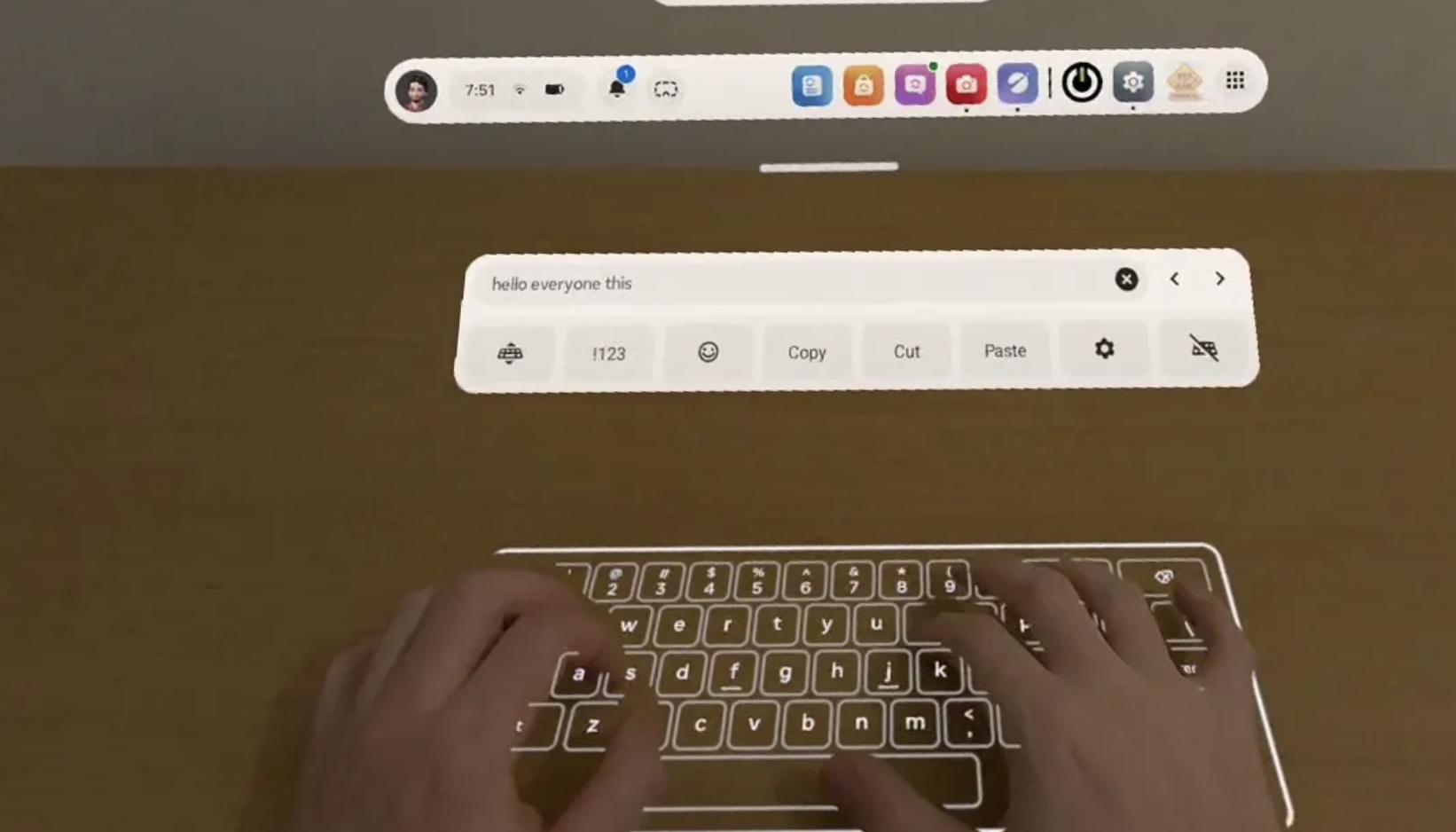 В Horizon OS v85 тестируют виртуальную клавиатуру на поверхностях