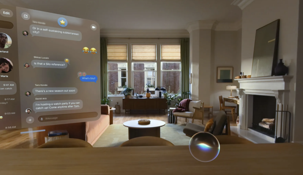 Apple обновила Siri для Vision Pro — теперь ассистент видит мир глазами пользователя