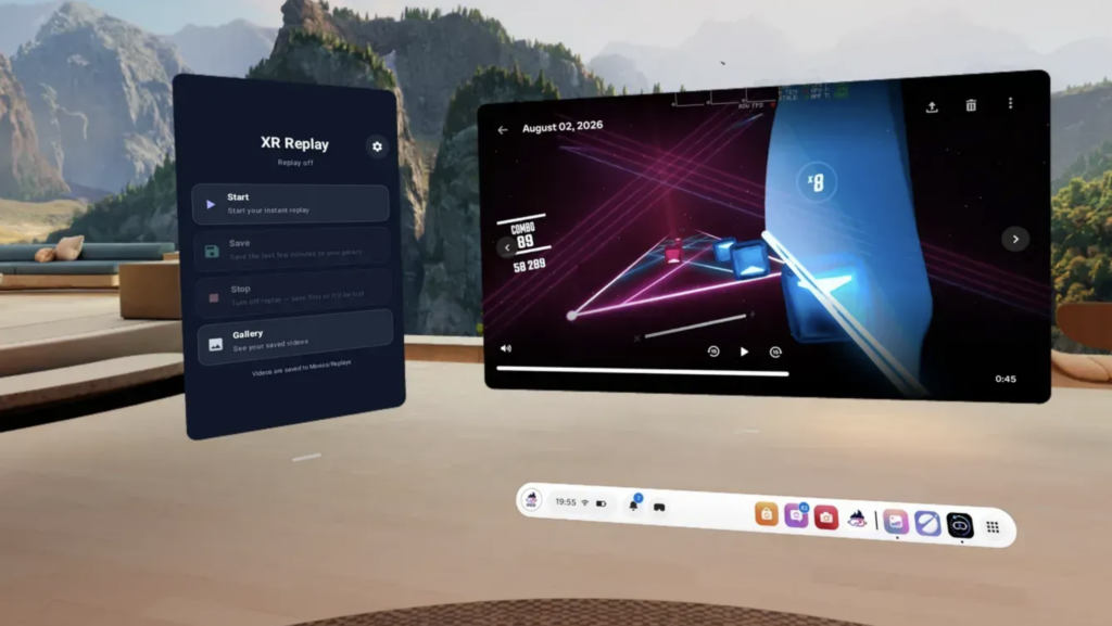 Больше никаких упущенных моментов: XR Replay автоматически сохраняет игровые клипы на Quest*