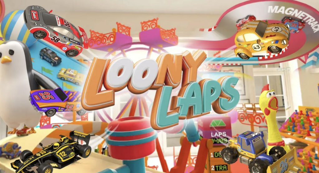Loony Laps — безумная гоночная аркада с игрушечными машинками для Quest 3 и 3S выйдет в Q1 2027